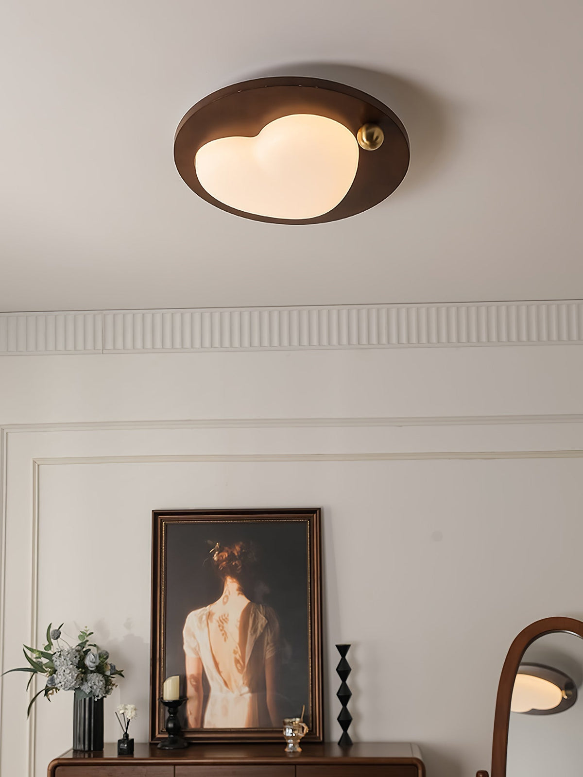 Ivaren Premium Nordic Art Wood Ceiling Light