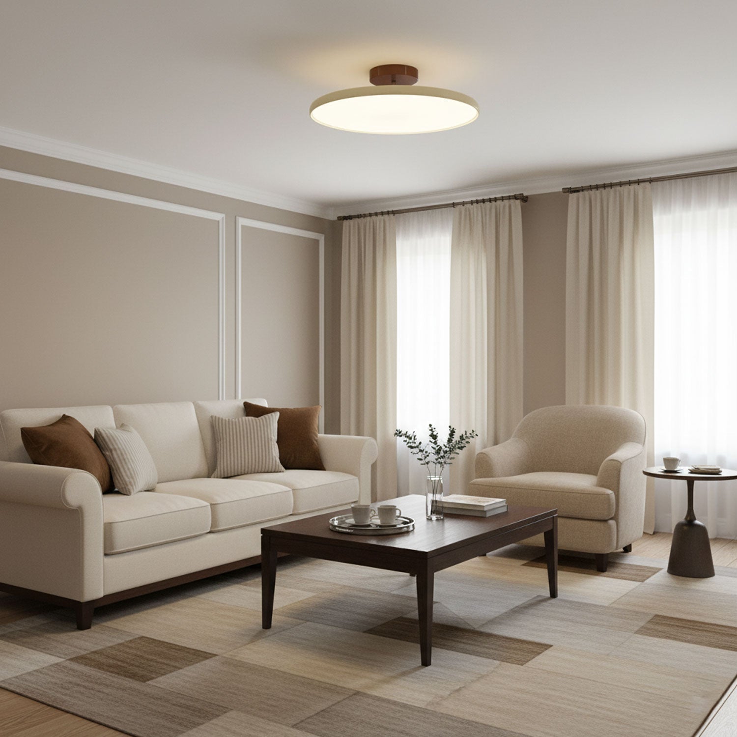 Elmsfield Adjustable Flush Mount Ceiling Light