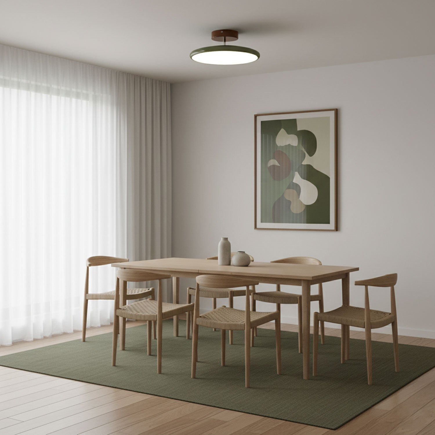 Elmsfield Adjustable Flush Mount Ceiling Light