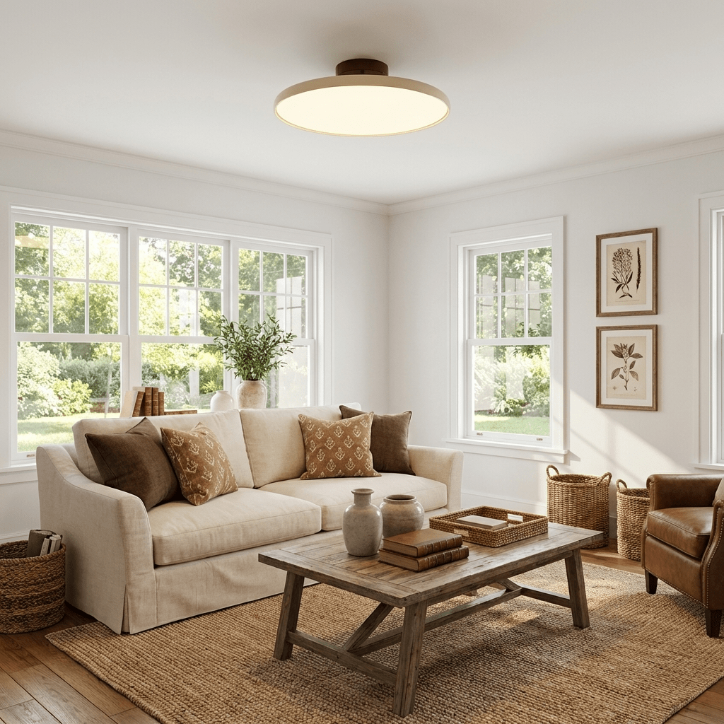 Elmsfield Adjustable Flush Mount Ceiling Light