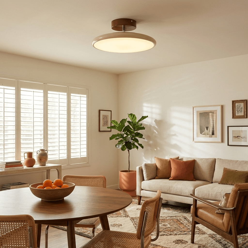 Elmsfield Adjustable Flush Mount Ceiling Light