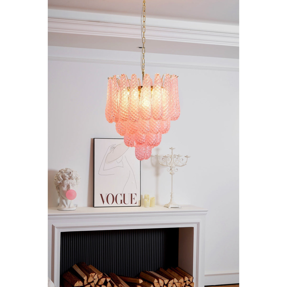 Blush Chandelier