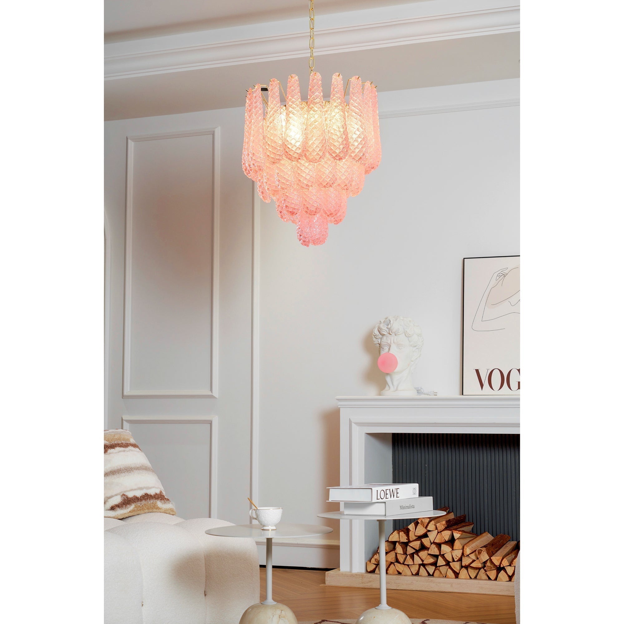 Blush Chandelier