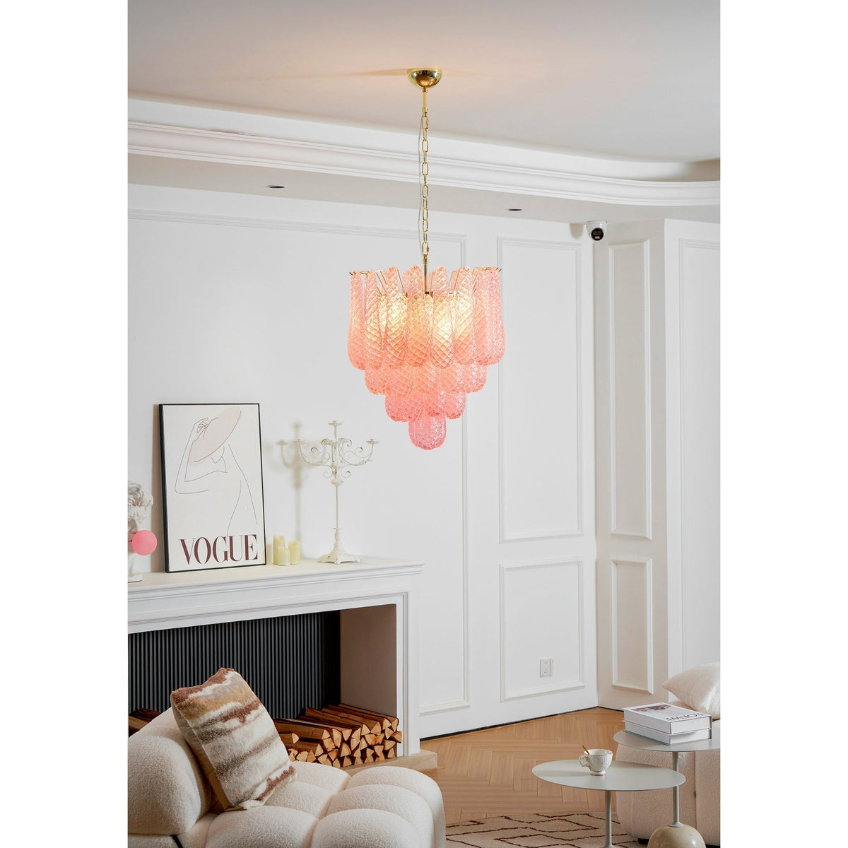 Blush Chandelier