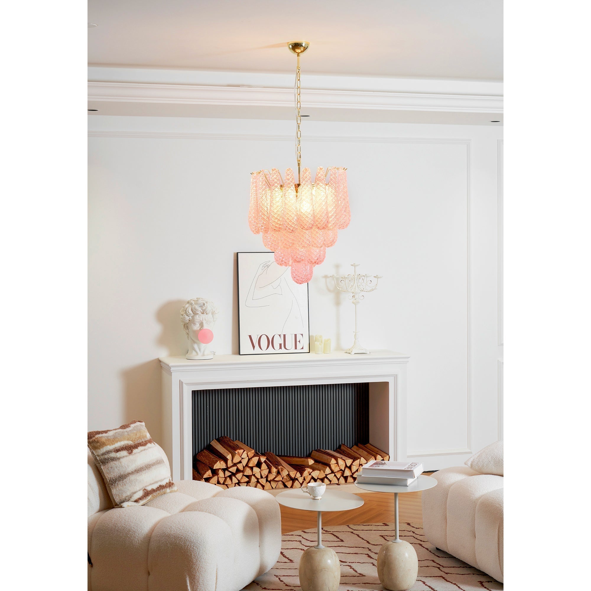 Blush Chandelier