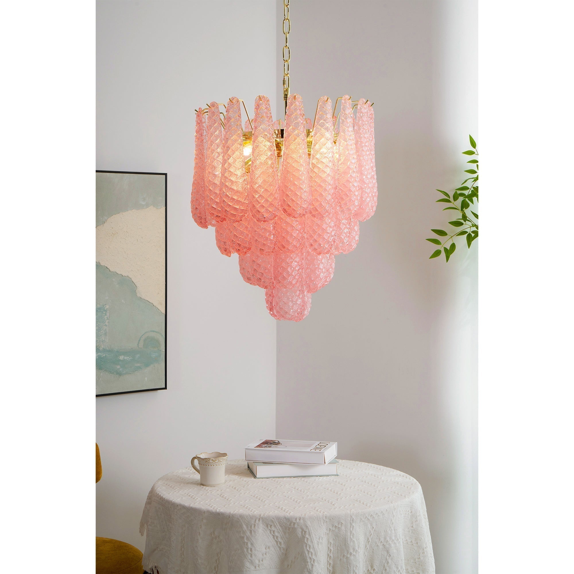 Blush Chandelier