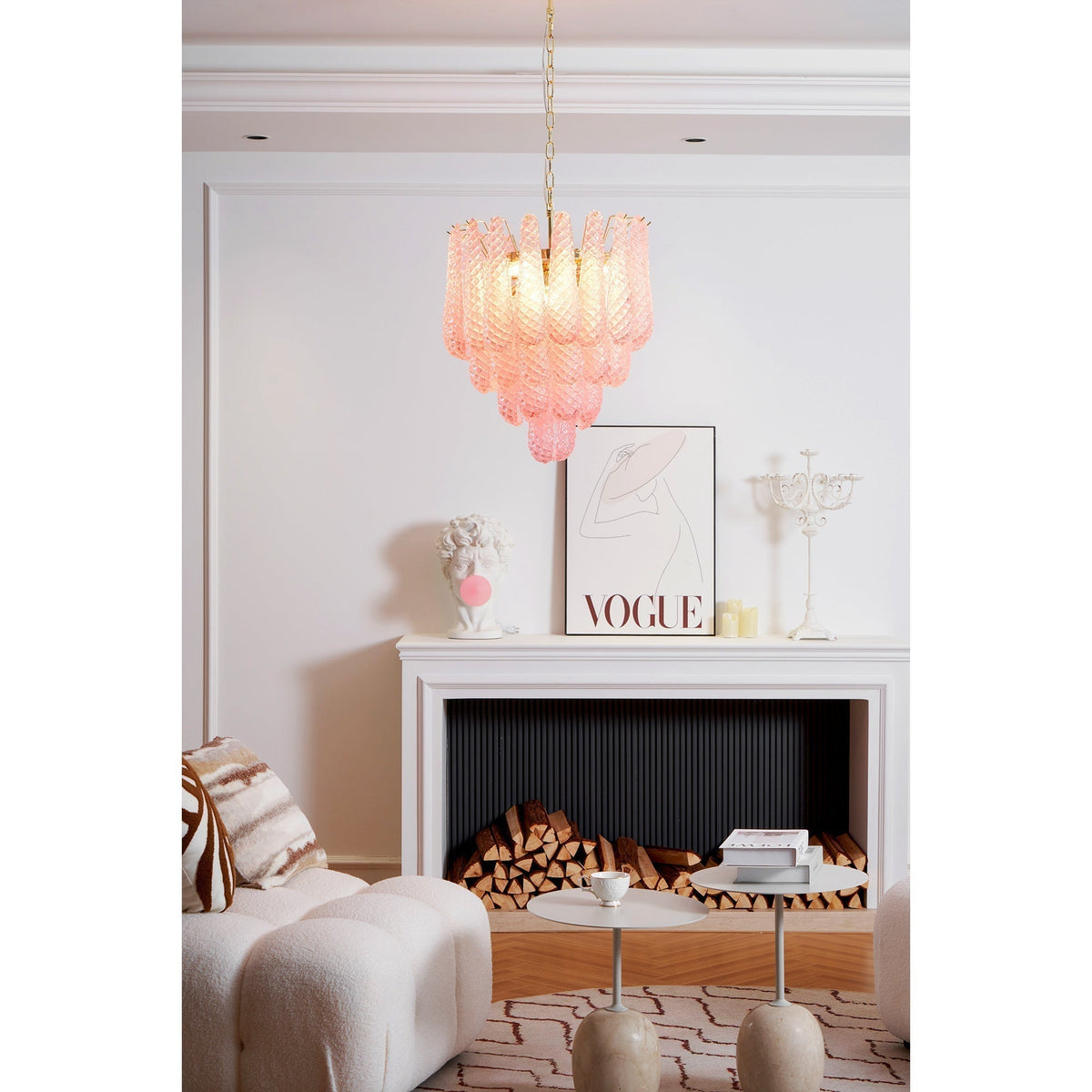 Blush Chandelier