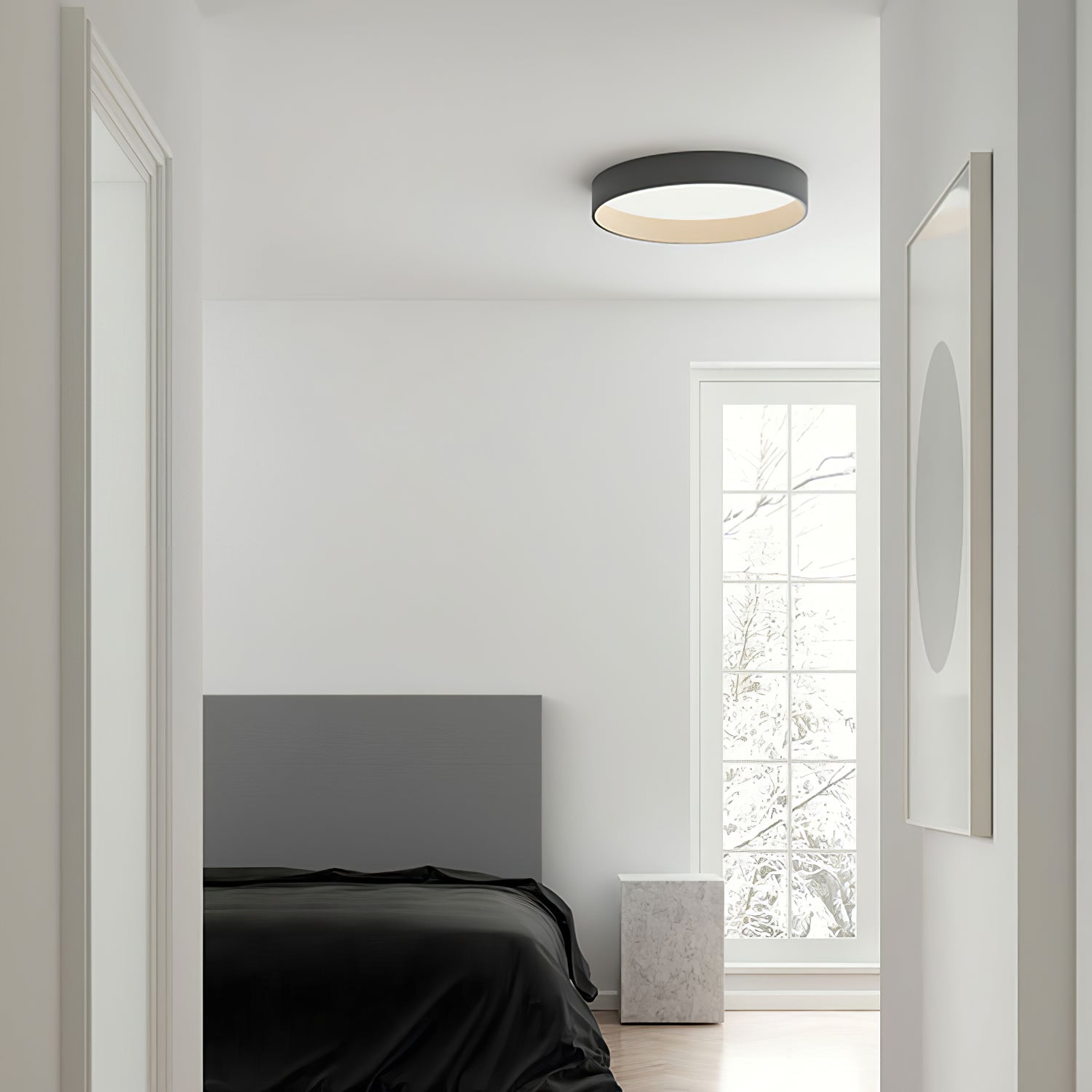 Denvir Modern Minimalist Round Ceiling Lamp