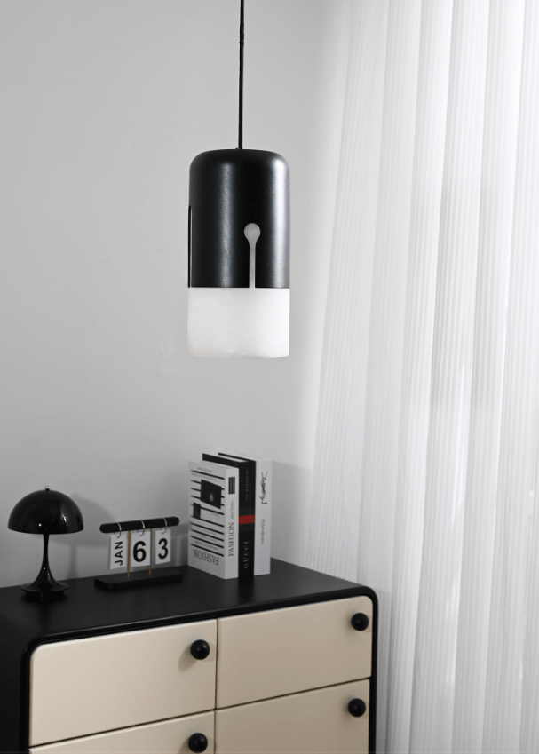 Silas Alabaster Duotone Capsule Pendant Lamp
