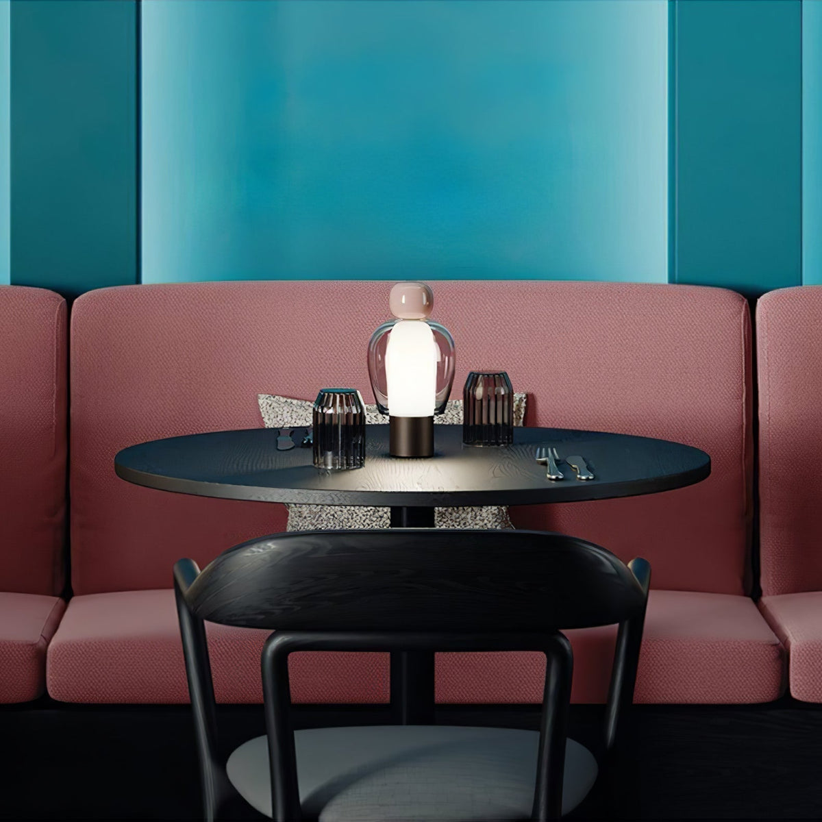 Nara Glass Artistic Table Lamp