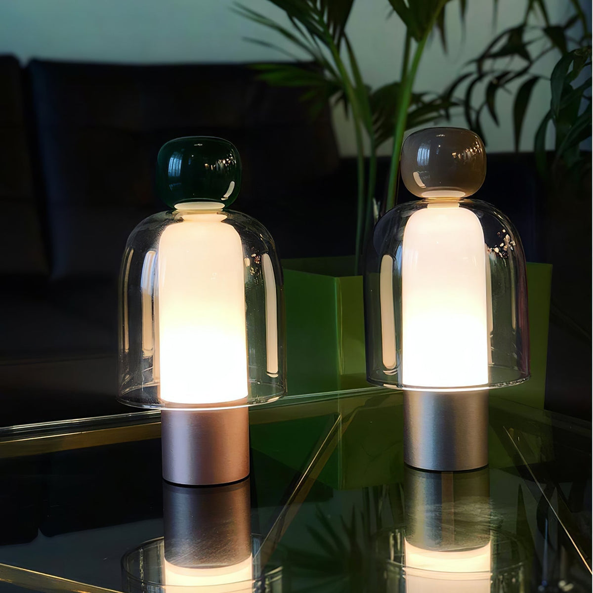 Nara Glass Artistic Table Lamp