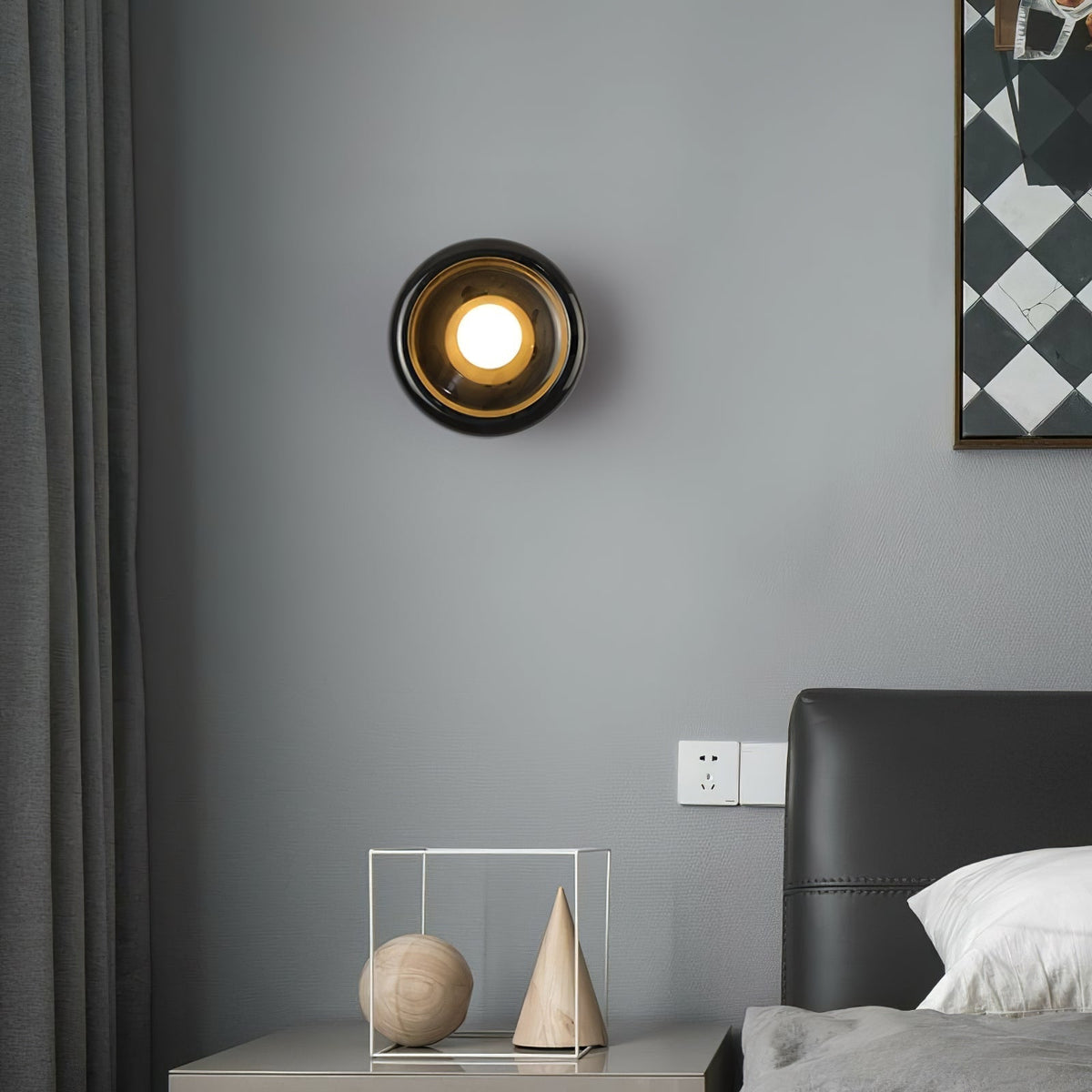 Molt Nordic Art Jade Marble Sconce Wall lamp