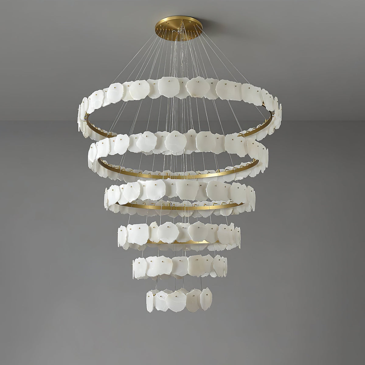 Albeine Luxury Alabaster Chandelier