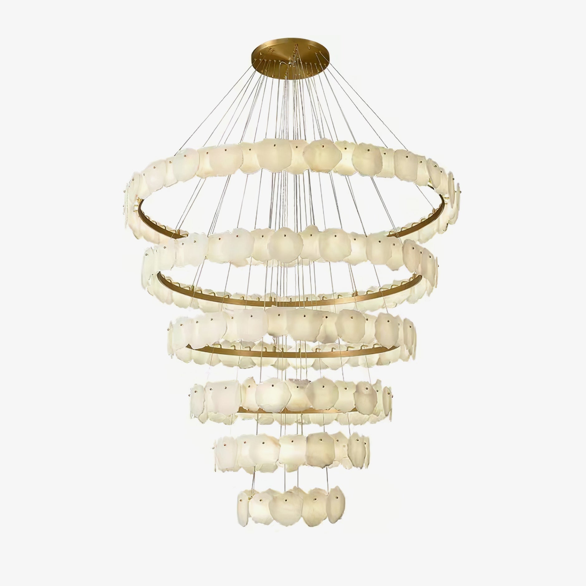 Albeine Luxury Alabaster Chandelier