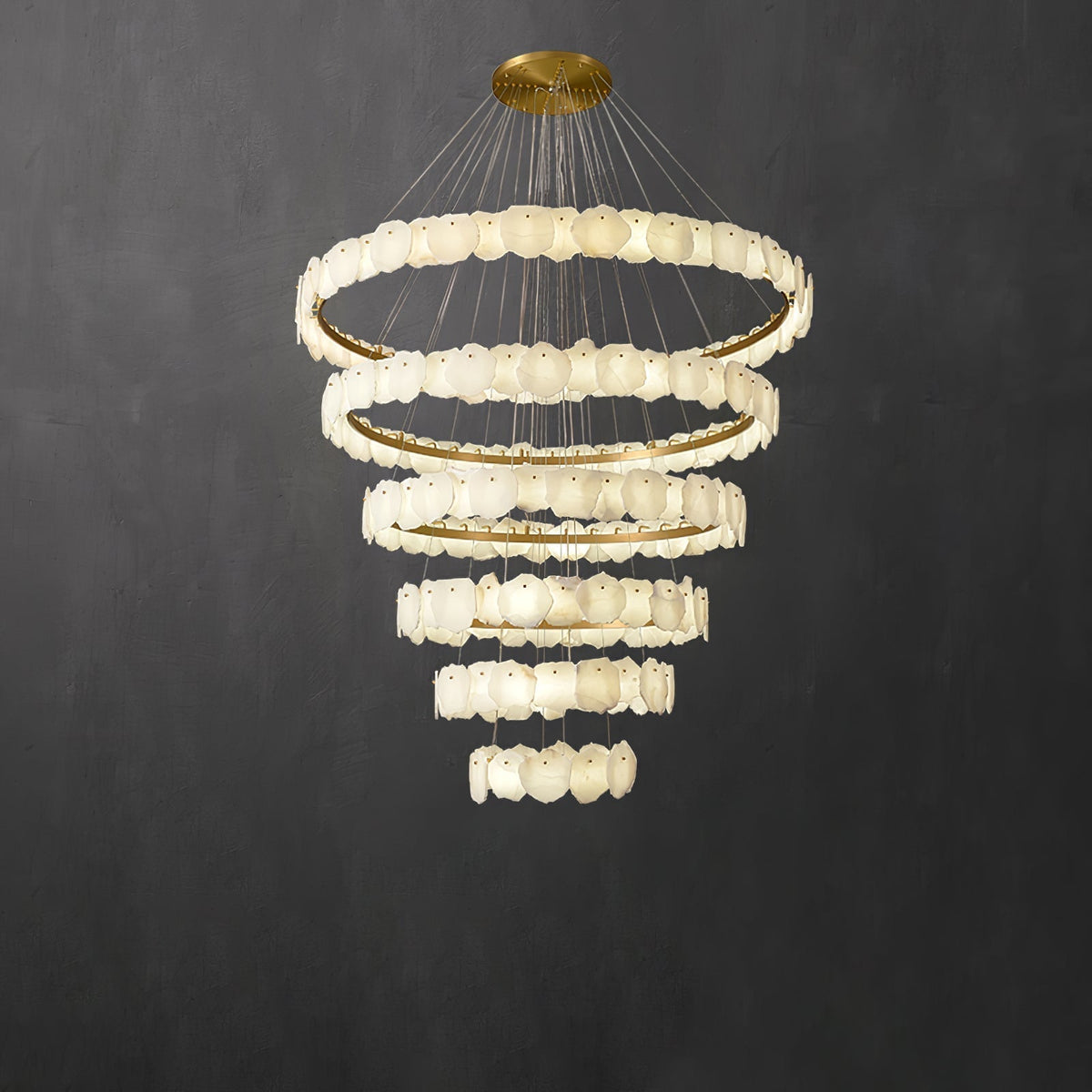 Albeine Luxury Alabaster Chandelier