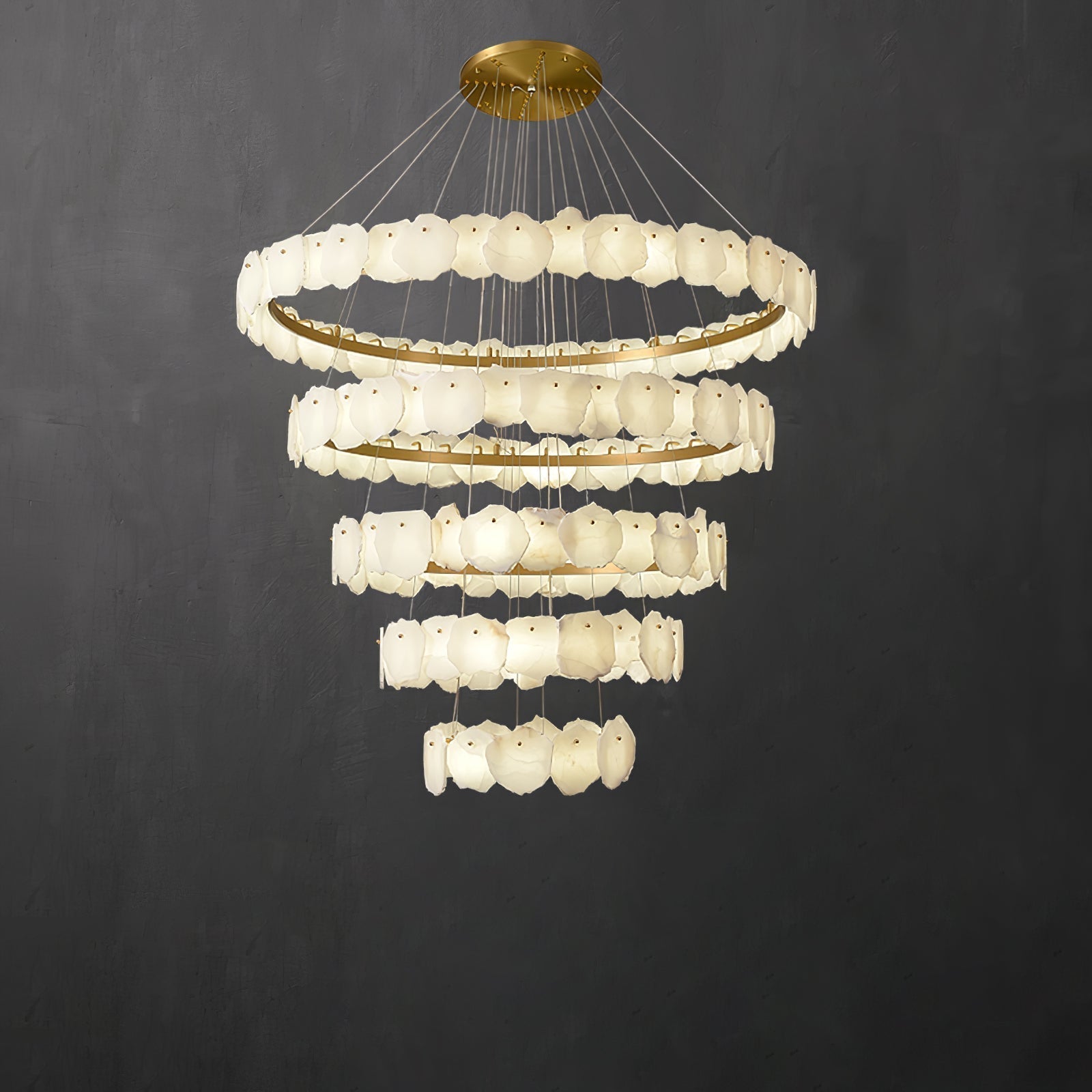 Albeine Luxury Alabaster Chandelier