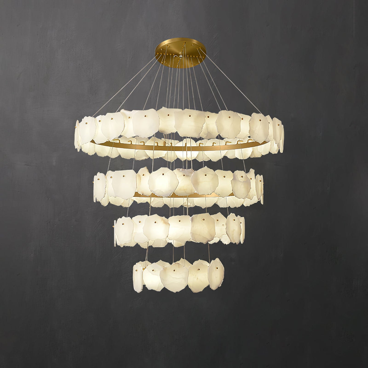 Albeine Luxury Alabaster Chandelier