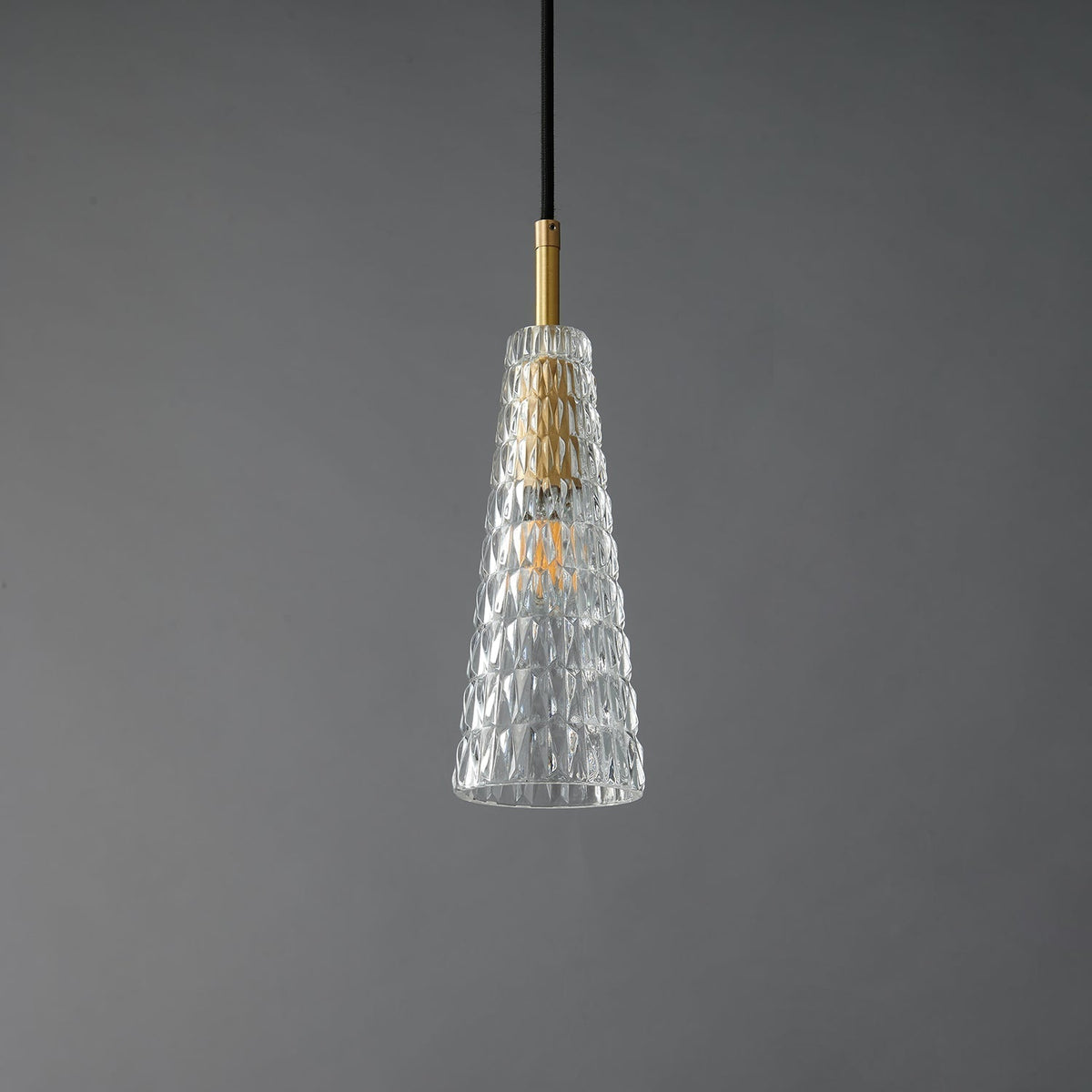 Luxinira Pendant Lamp Clear Shade Crystal
