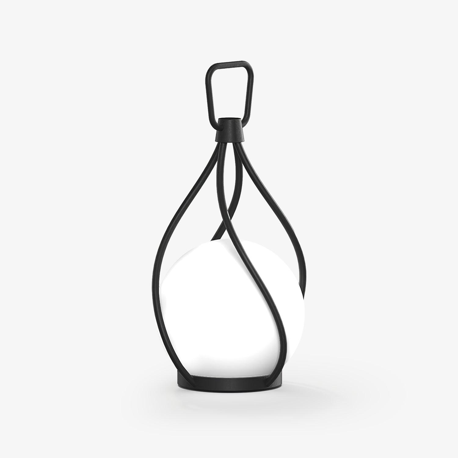 Emma Minimalist Glass Table Lamp