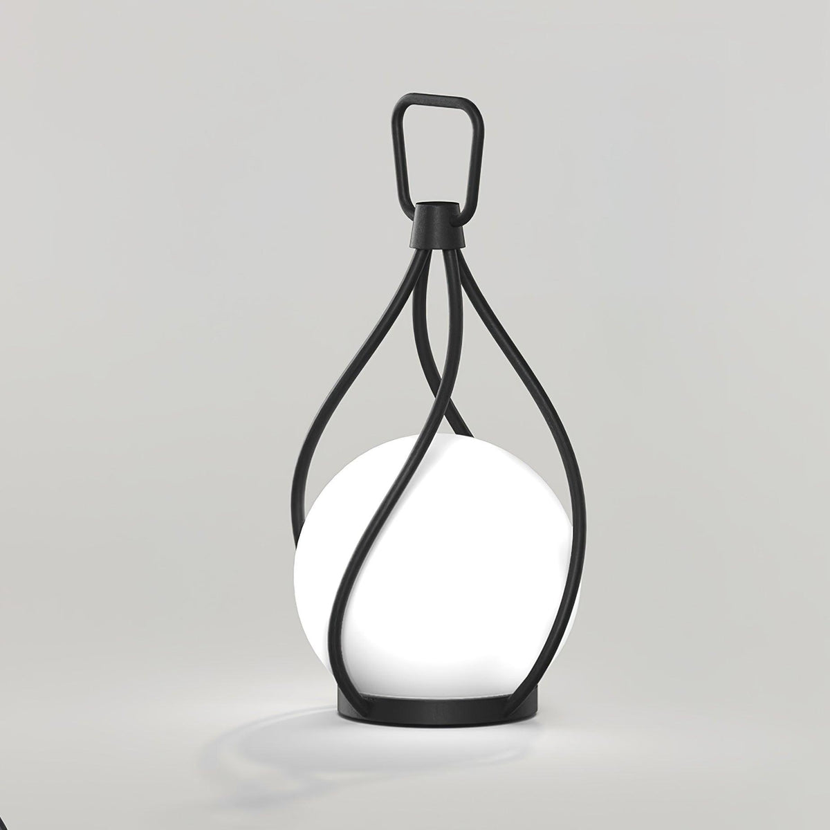 Emma Minimalist Glass Table Lamp