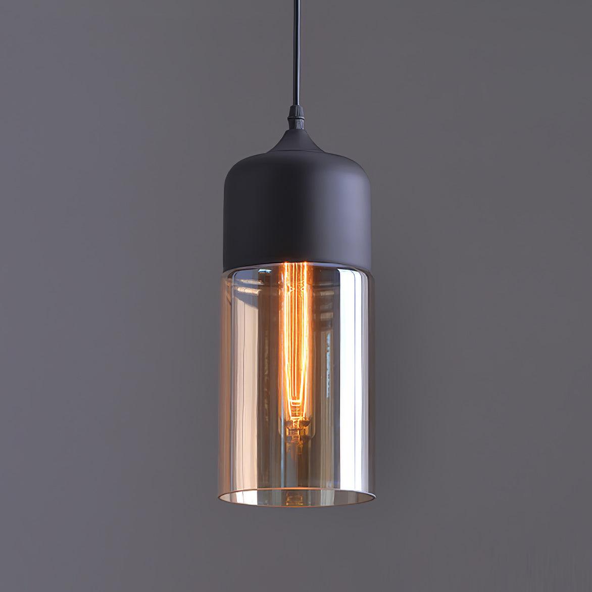 Eirinelle Industrial Glass Pendant Lamp