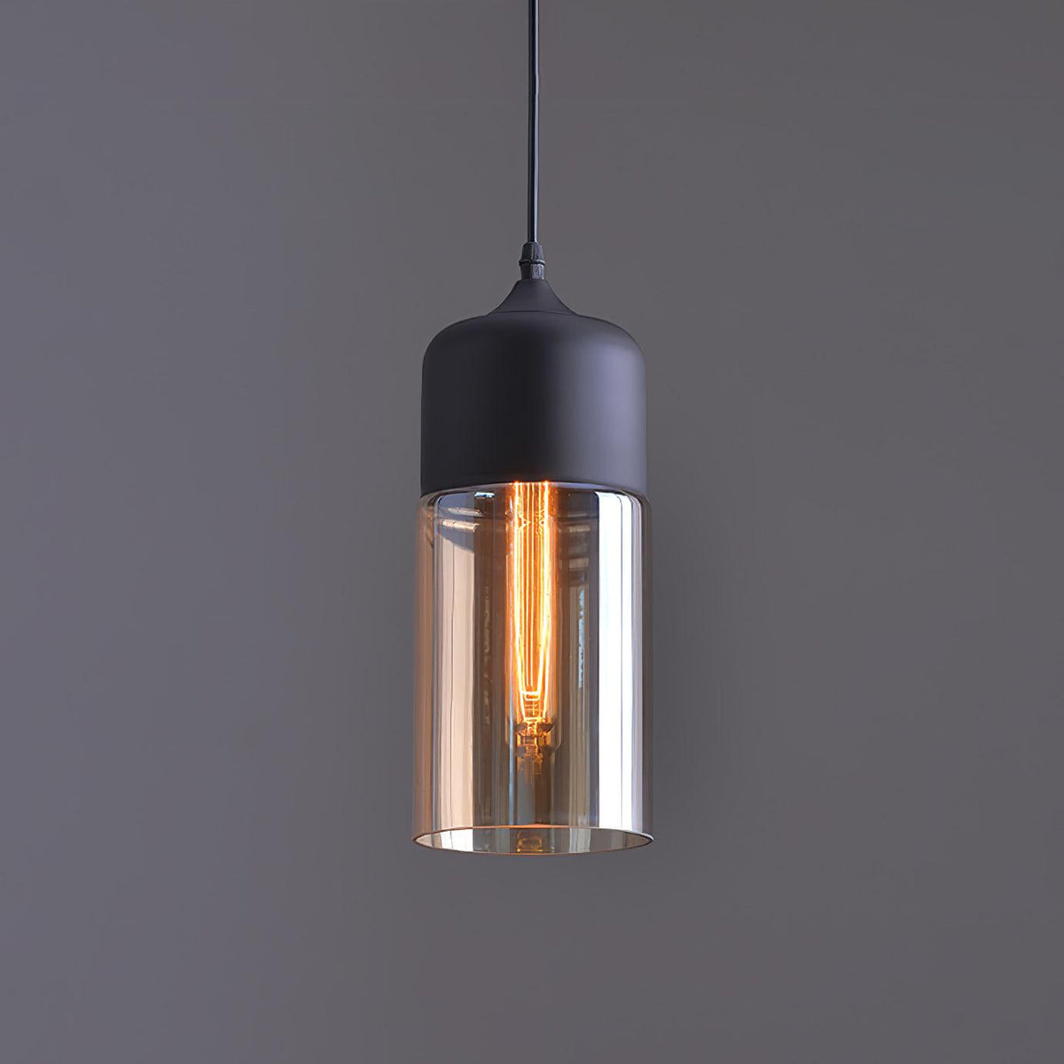 Eirinelle Industrial Glass Pendant Lamp