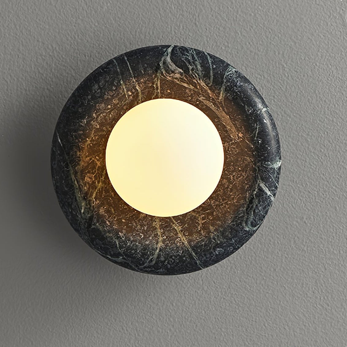 Amber Vintage Marble Wall Light