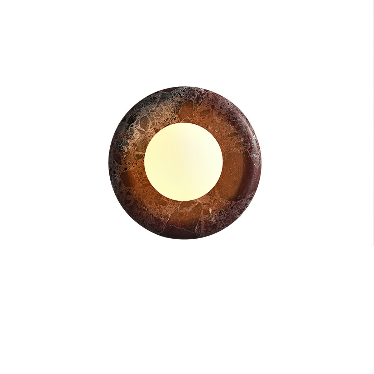 Amber Vintage Marble Wall Light