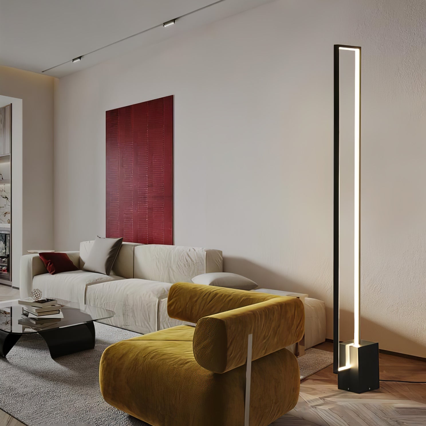 Keloza Aluminum Floor Lamp