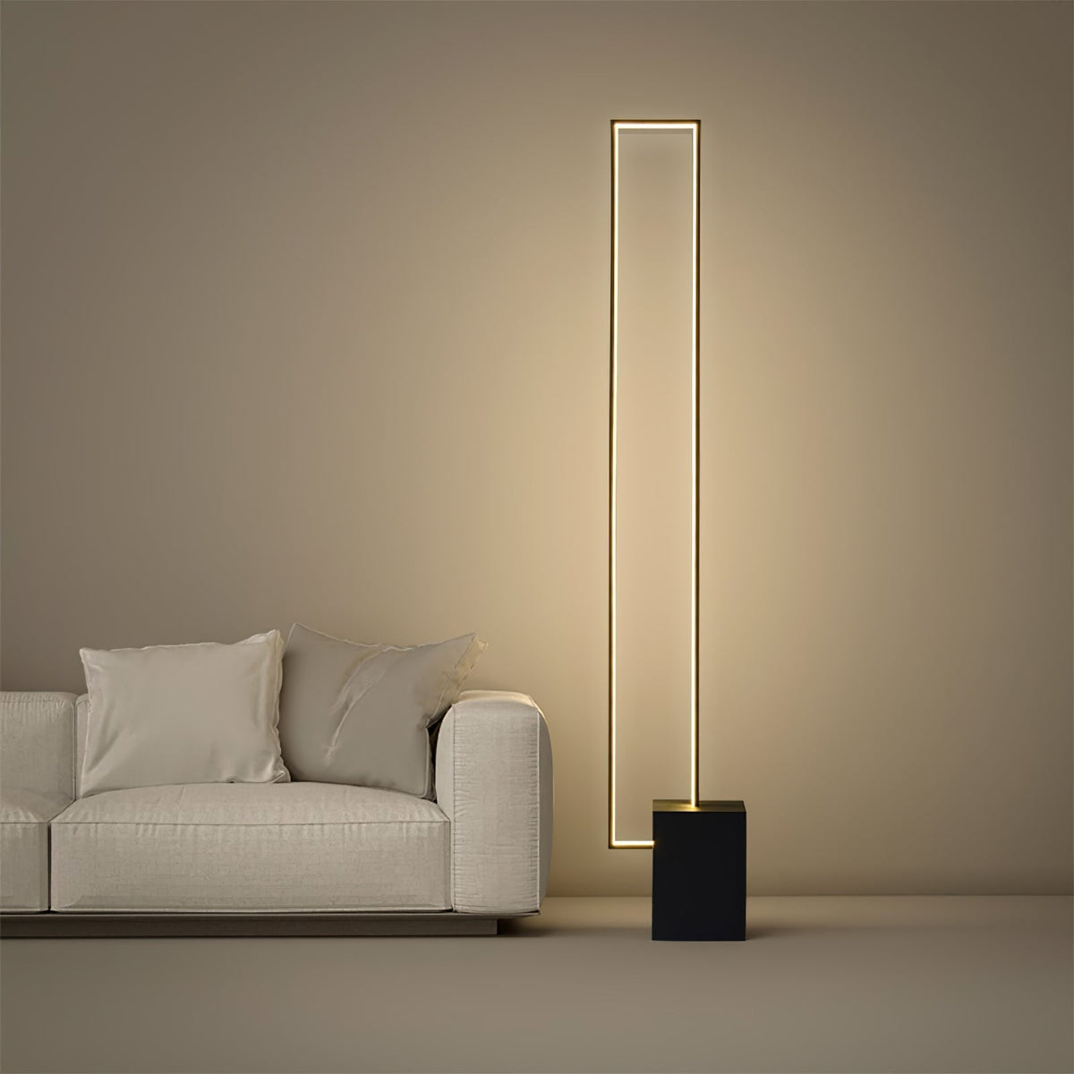 Keloza Aluminum Floor Lamp