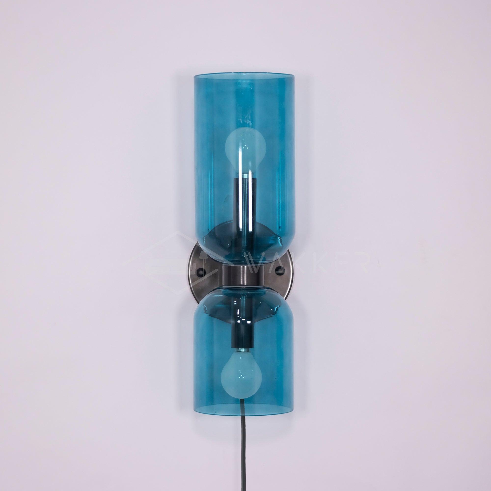 Zildes Nordic Art Plug-In Glass Wall Lamp