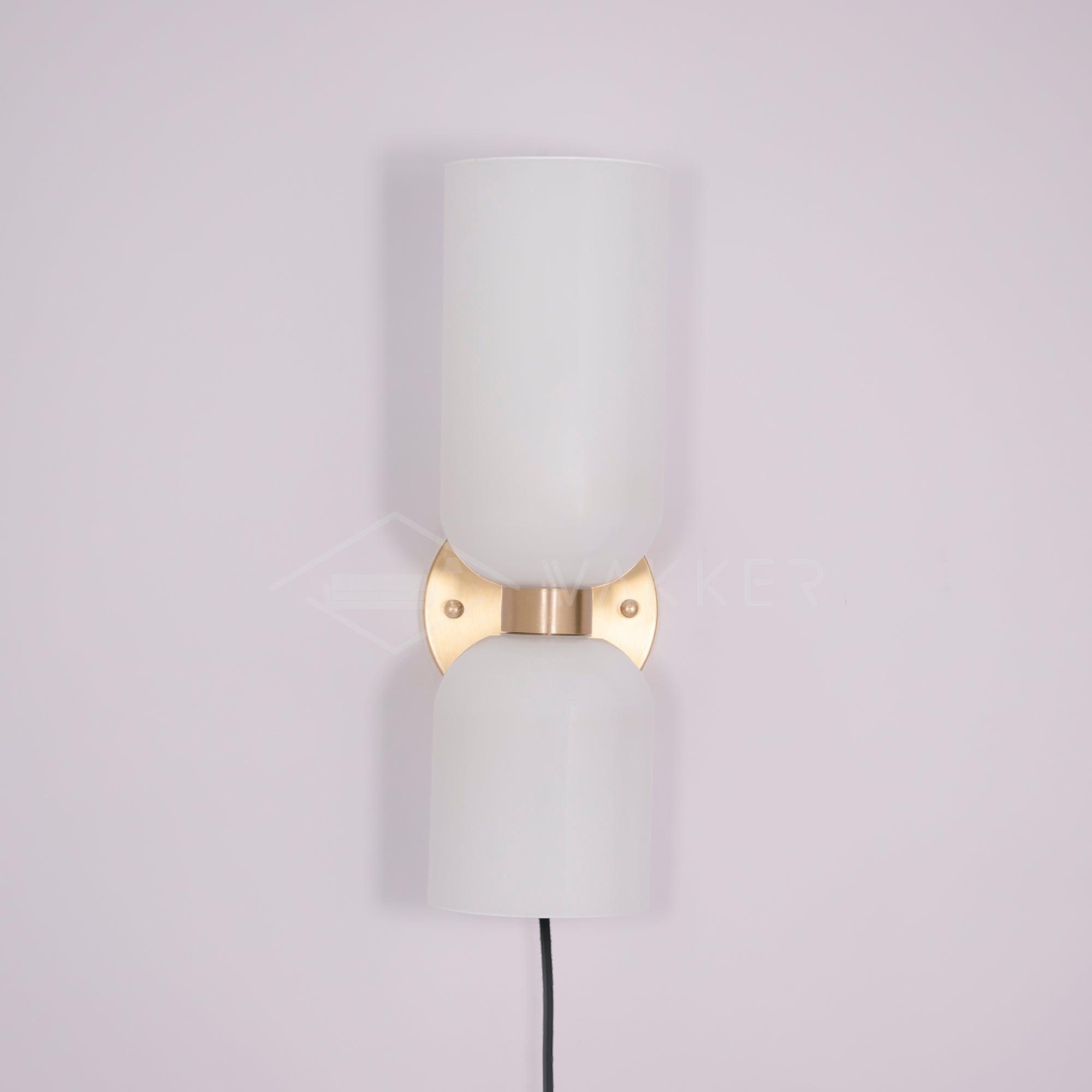 Zildes Nordic Art Plug-In Glass Wall Lamp
