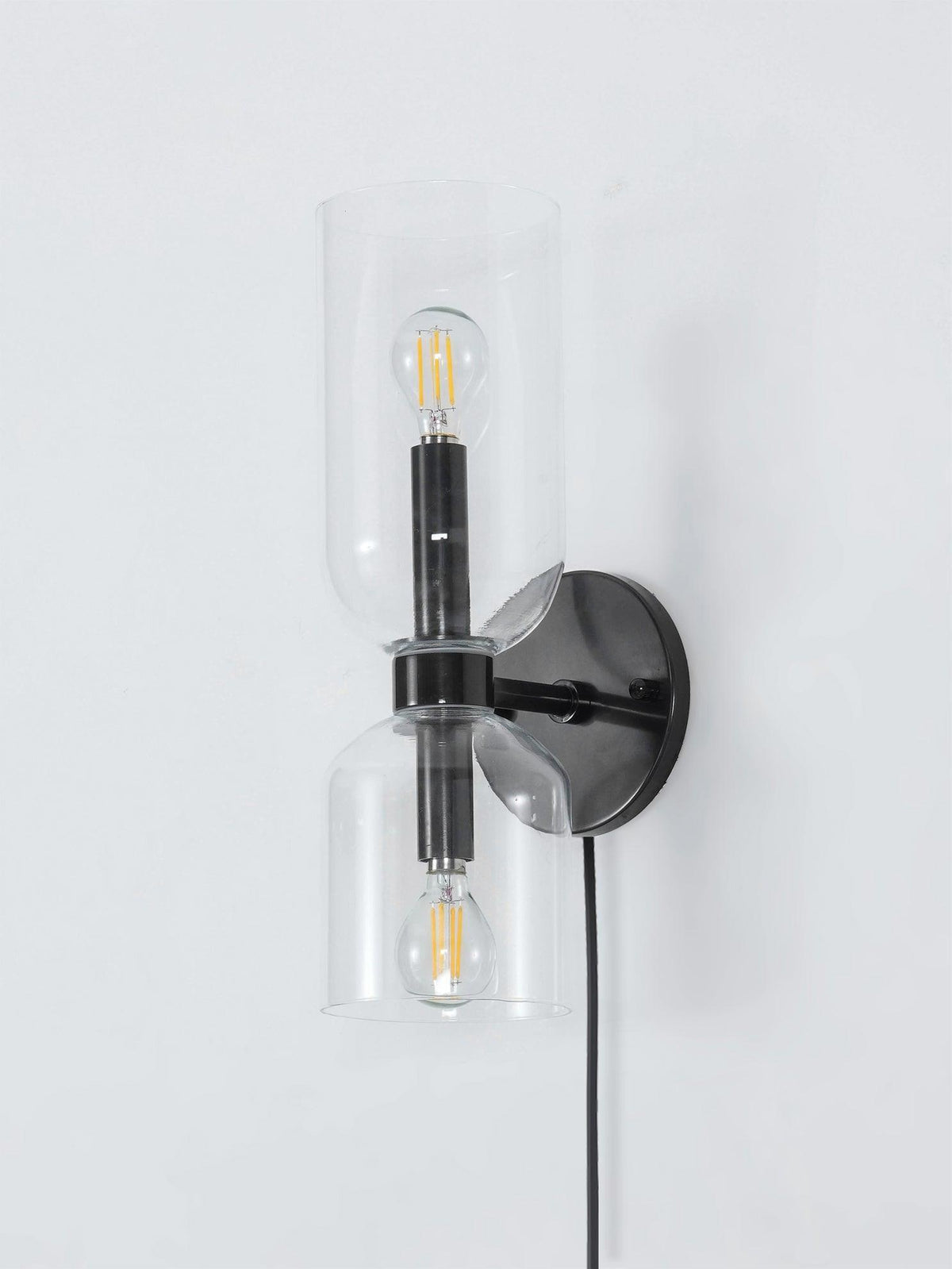 Zildes Nordic Art Plug-In Glass Wall Lamp