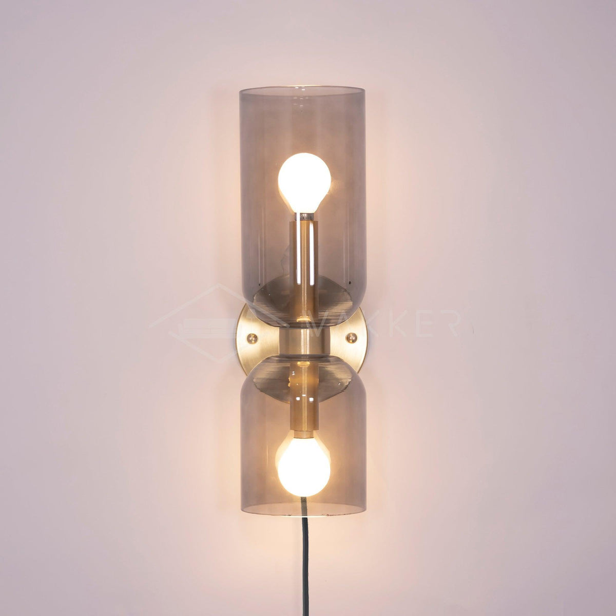 Zildes Nordic Art Plug-In Glass Wall Lamp