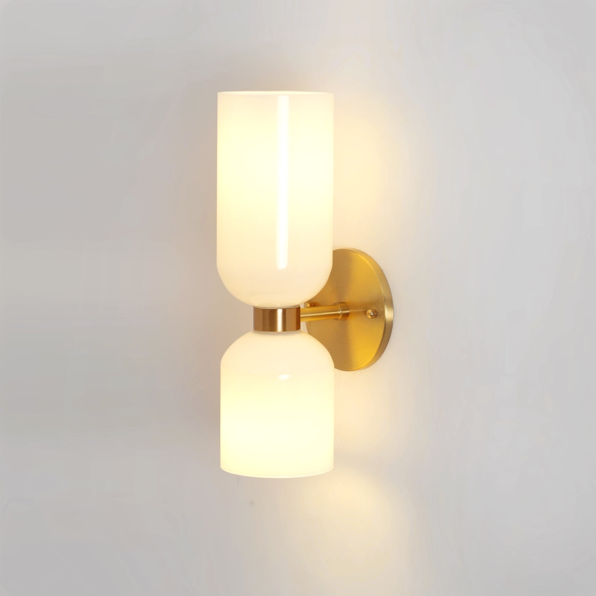 Zildes Nordic Art Plug-In Glass Wall Lamp
