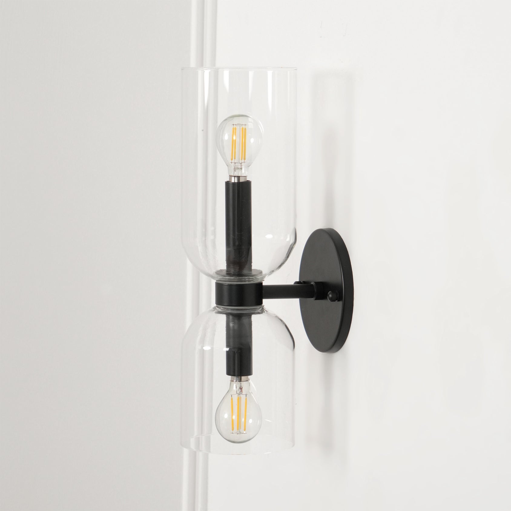 Zildes Nordic Art Plug-In Glass Wall Lamp
