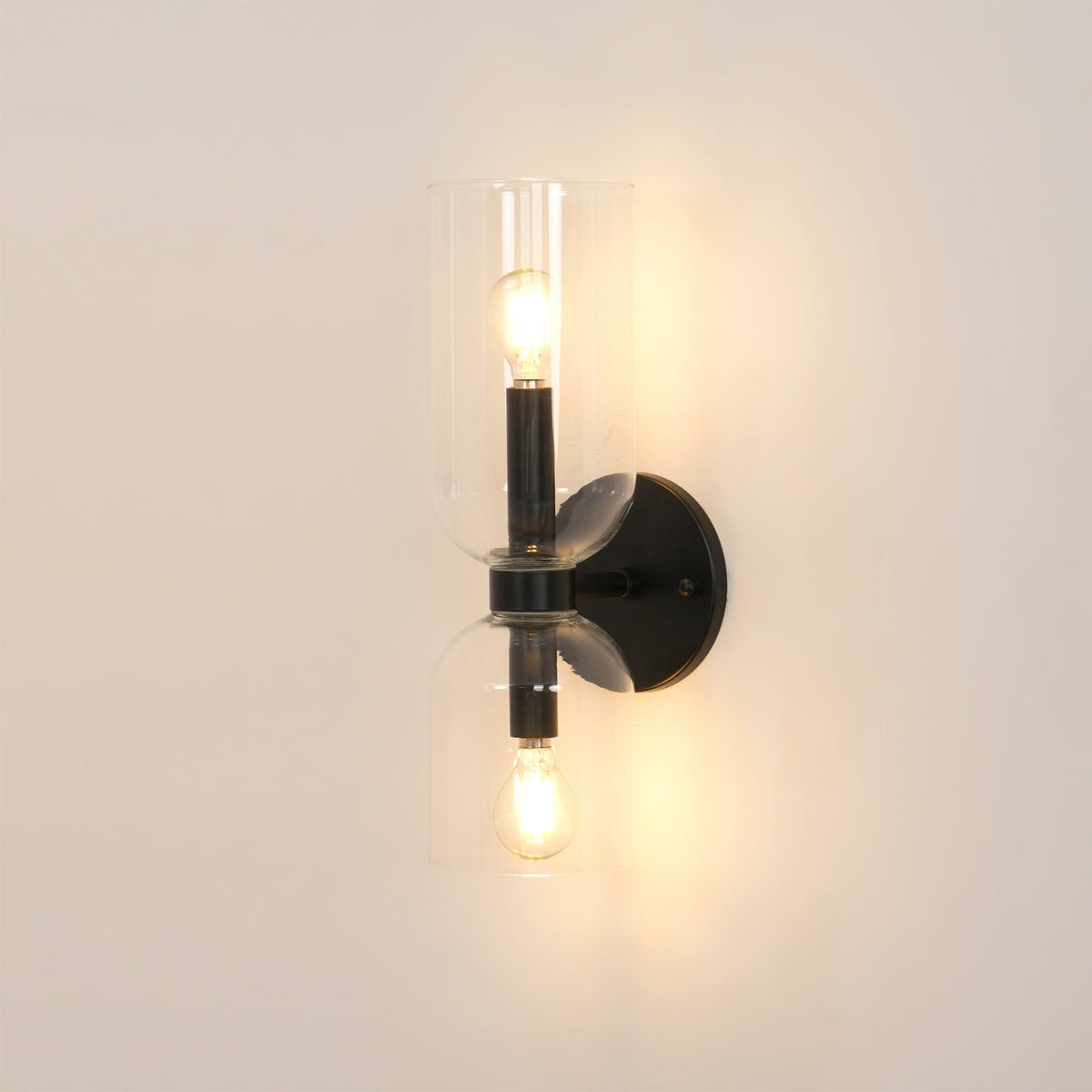 Zildes Nordic Art Plug-In Glass Wall Lamp