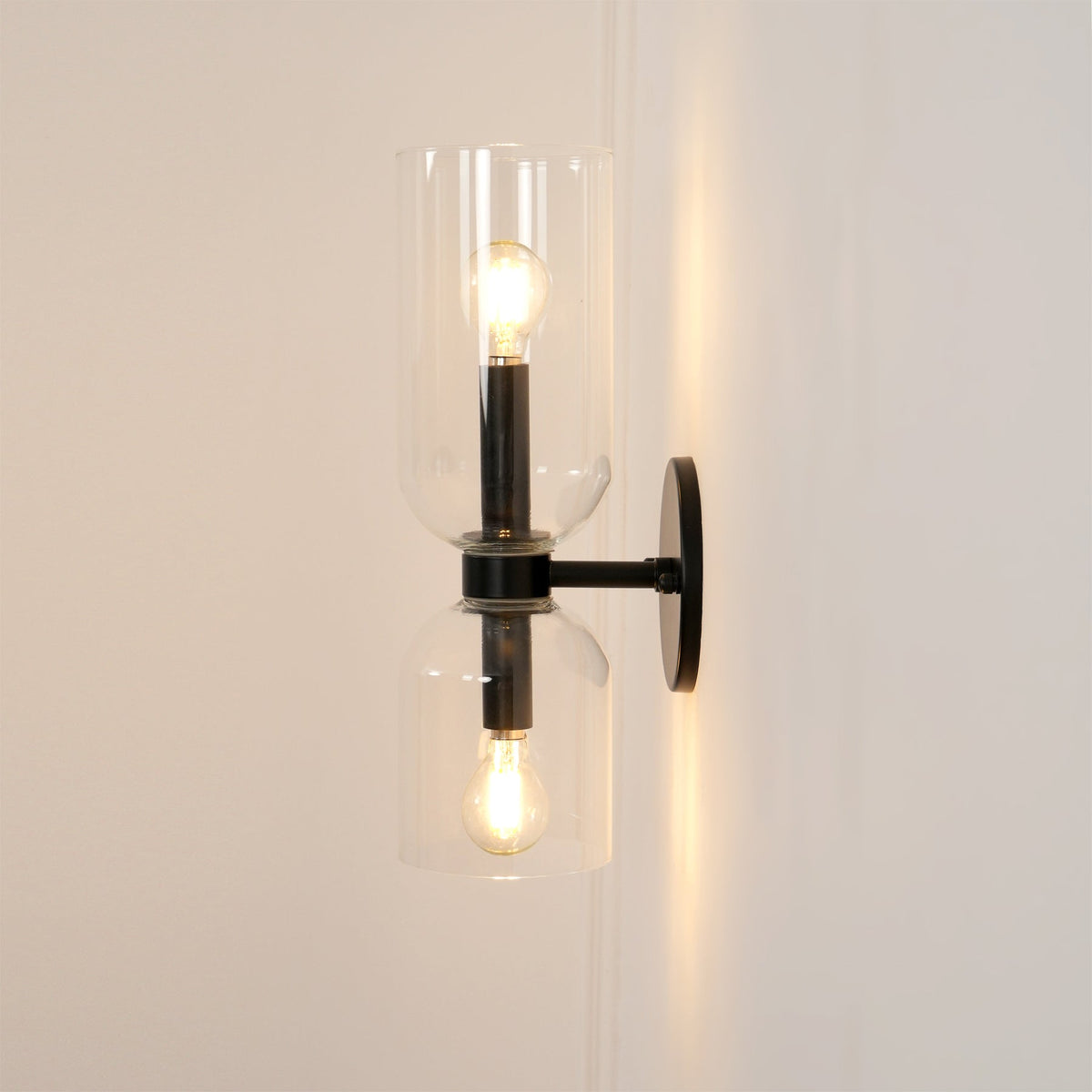 Bryn Modern Minimalist Glass Wall Lamp