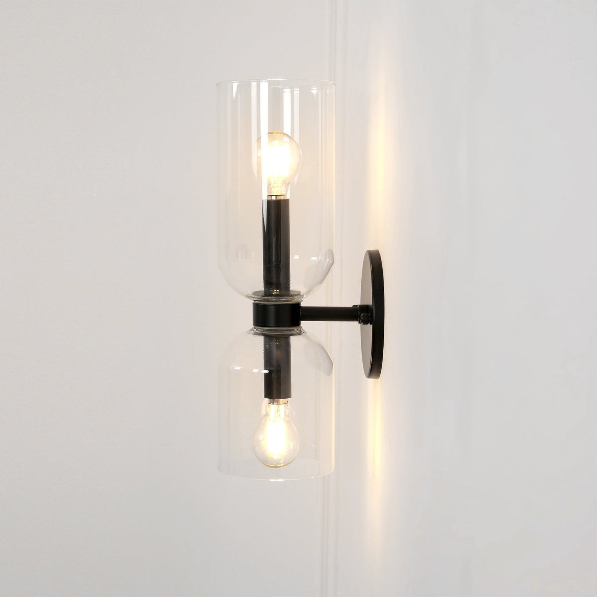 Zildes Nordic Art Plug-In Glass Wall Lamp