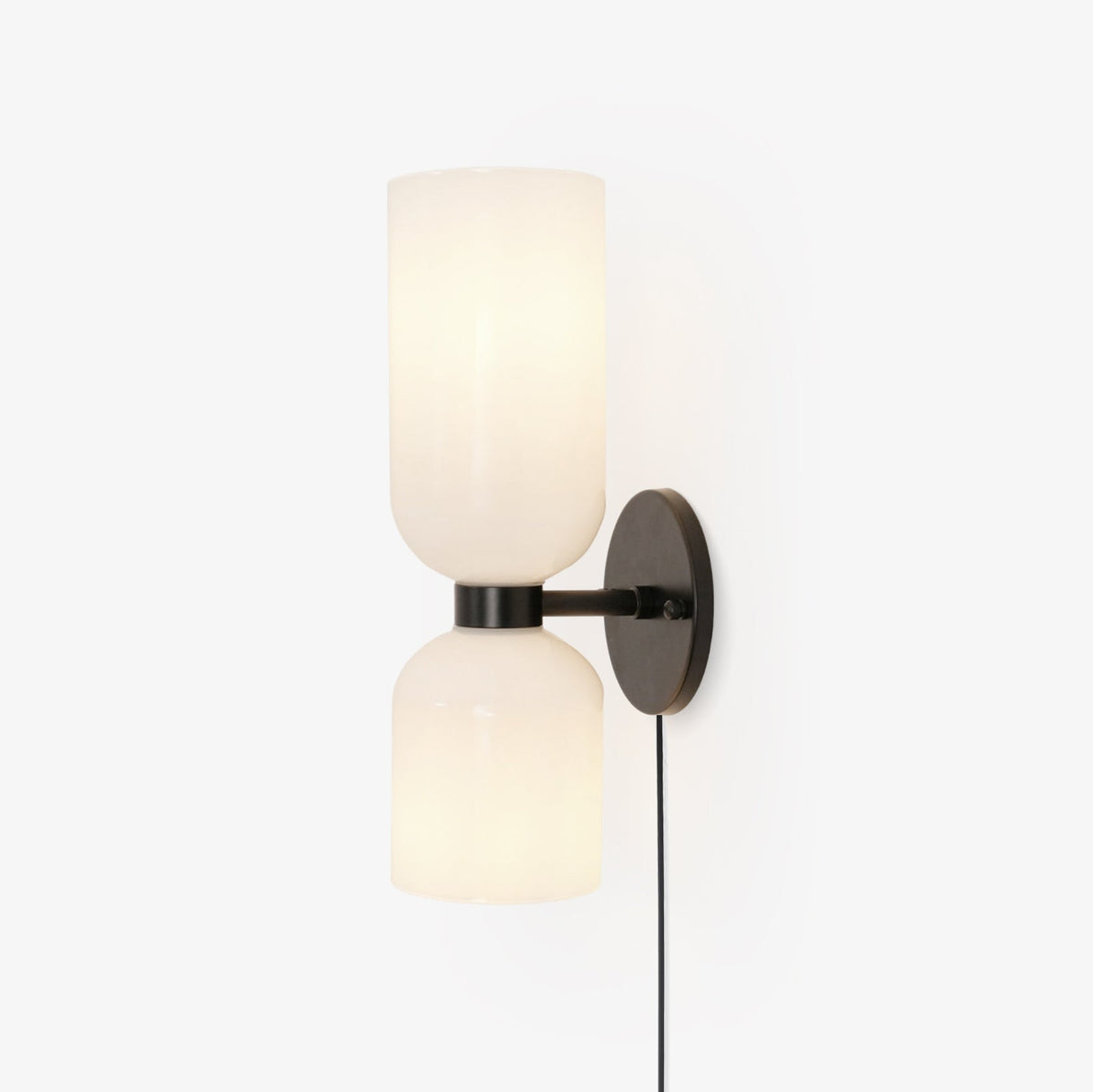Zildes Nordic Art Plug-In Glass Wall Lamp