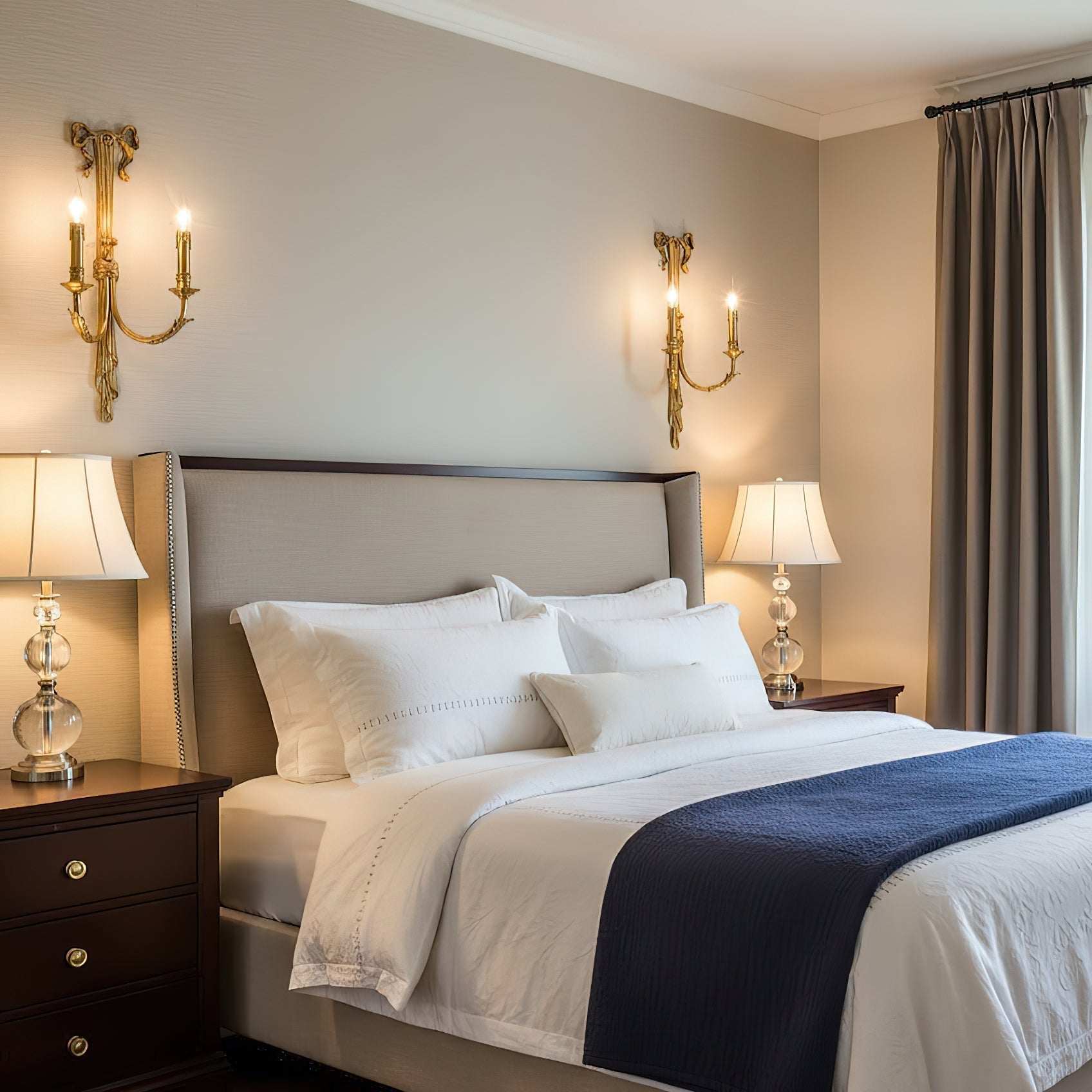 Oriaielle Brass Wall Lamp