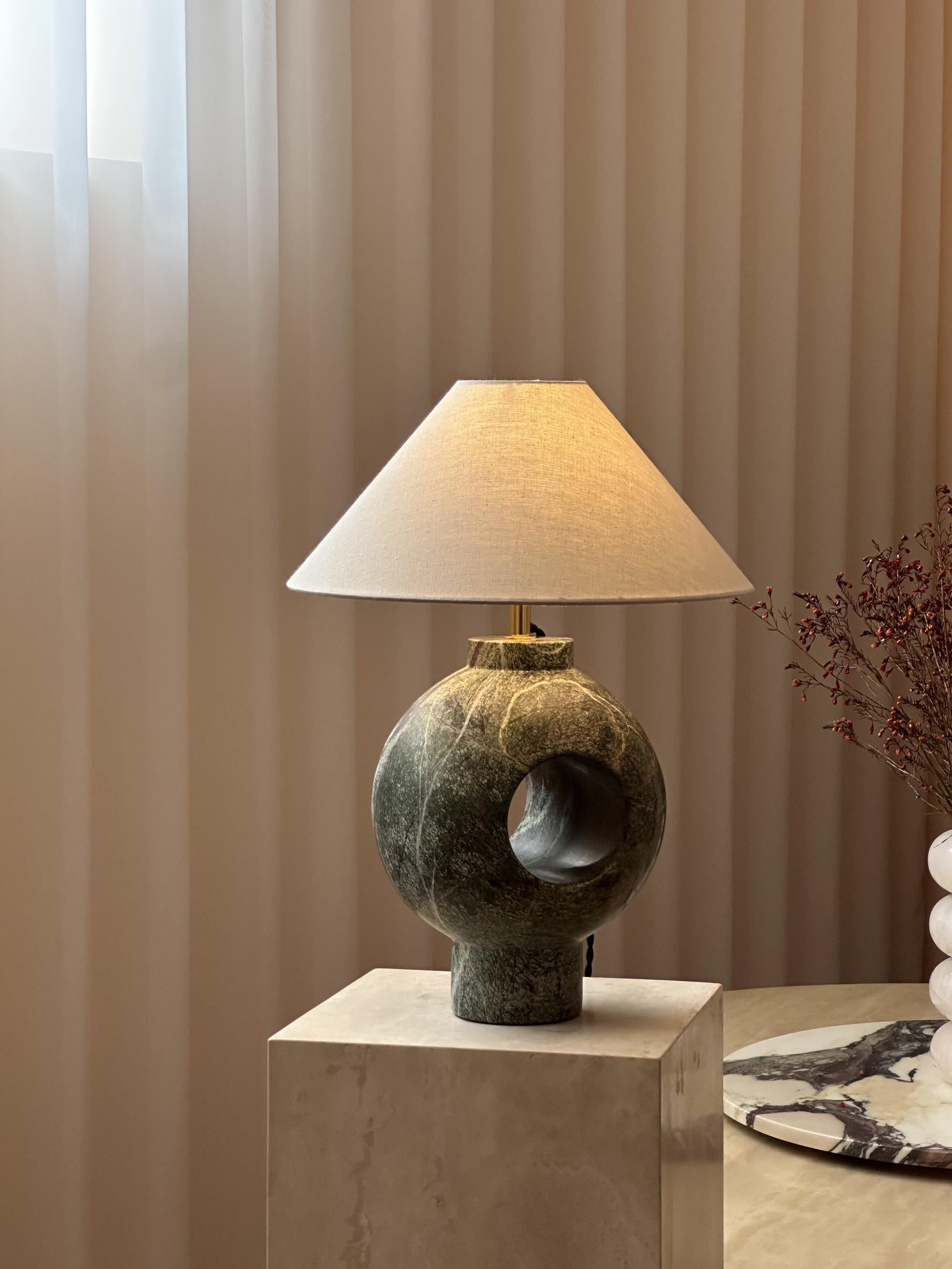 Hollie Marble Table Lamp
