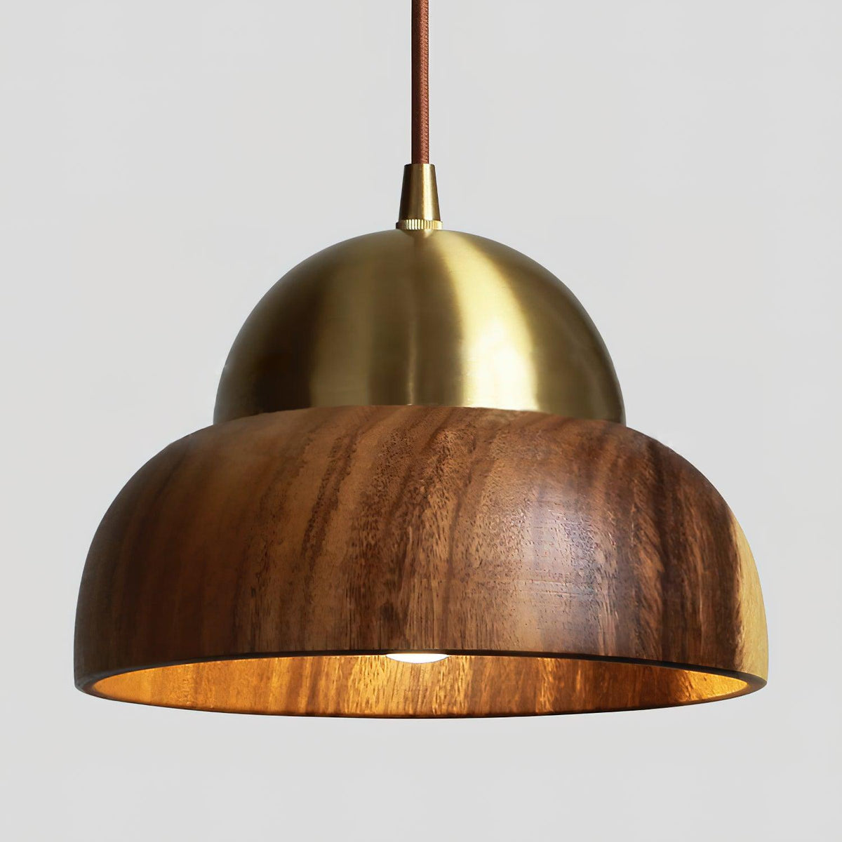 Bronze Rustic Brass Pendant Light