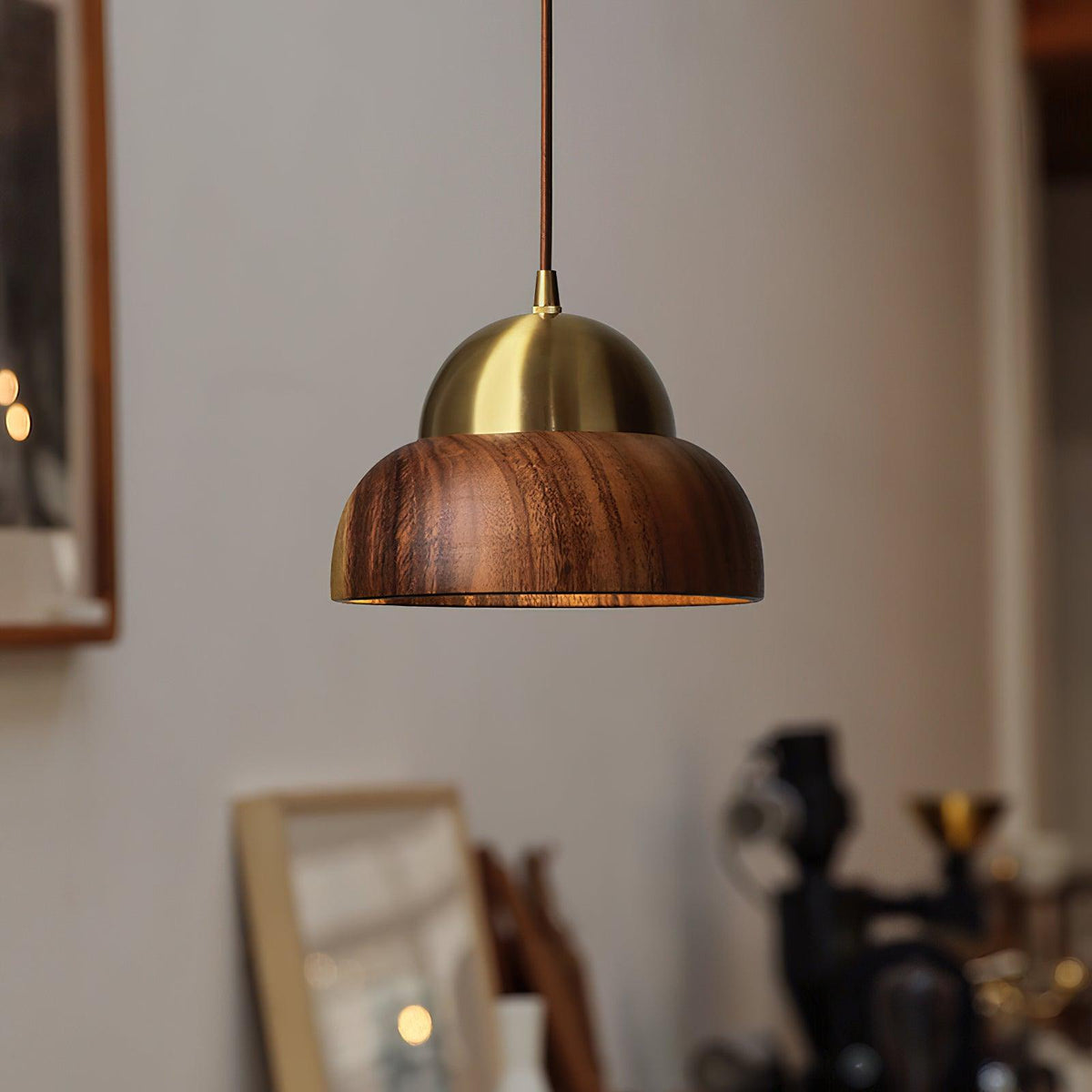 Bronze Rustic Brass Pendant Light
