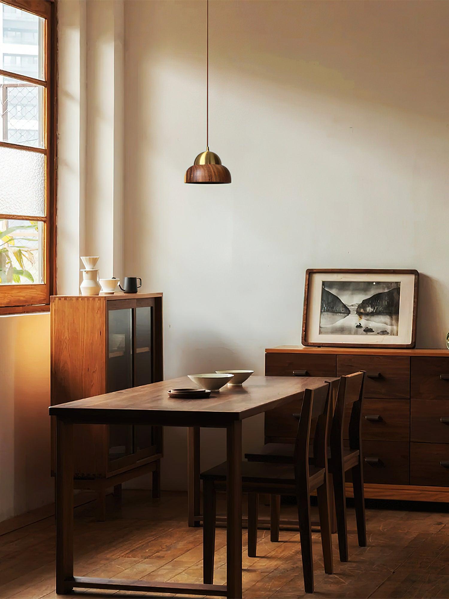 Bronze Rustic Brass Pendant Light