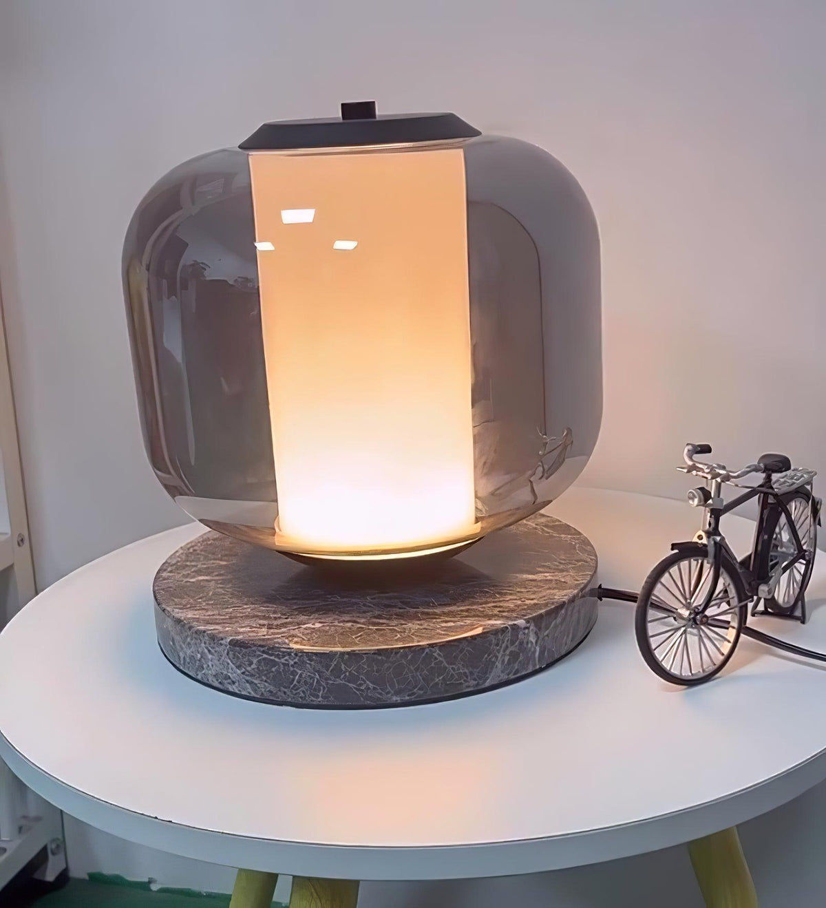 Aaron Modern Marble Table Lamp