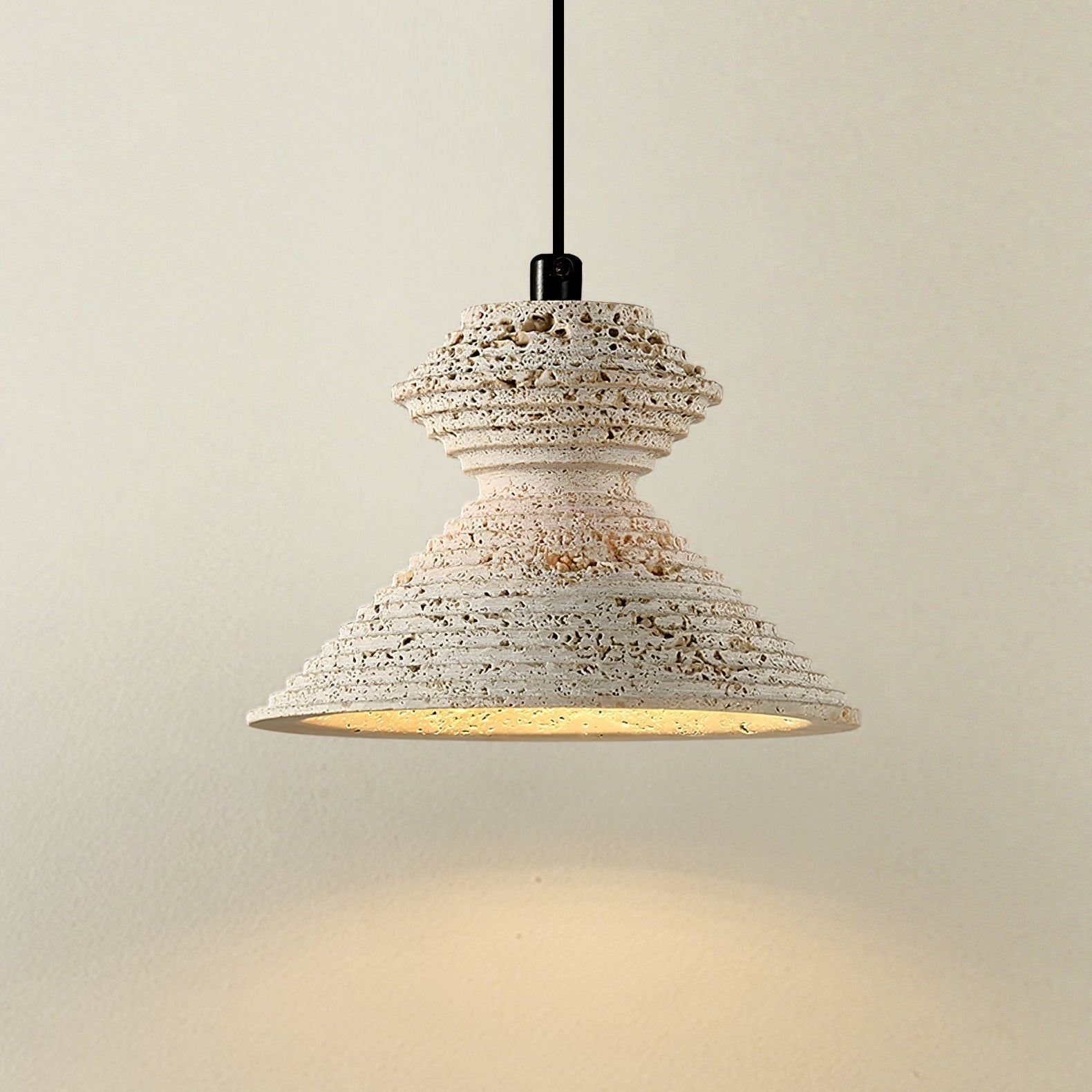Nyrd Travertine Pendant Light