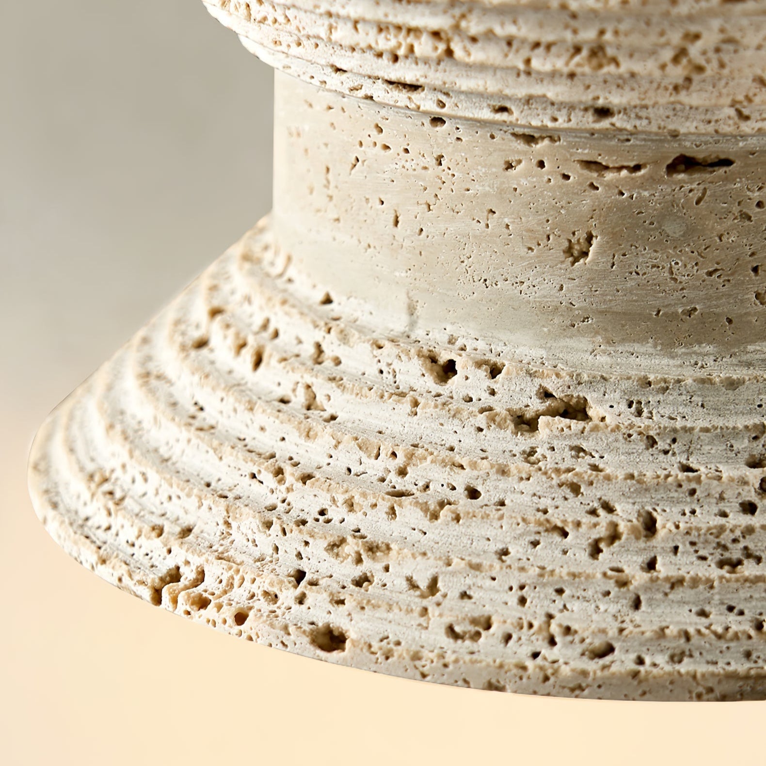 Nyrd Travertine Pendant Light