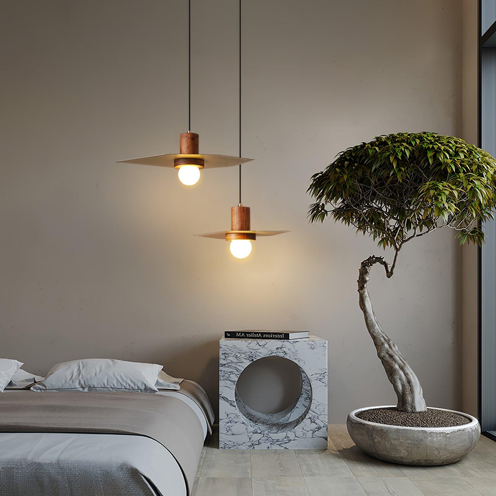 Elvoreria Premium Nordic Art Wood Pendant Lamp
