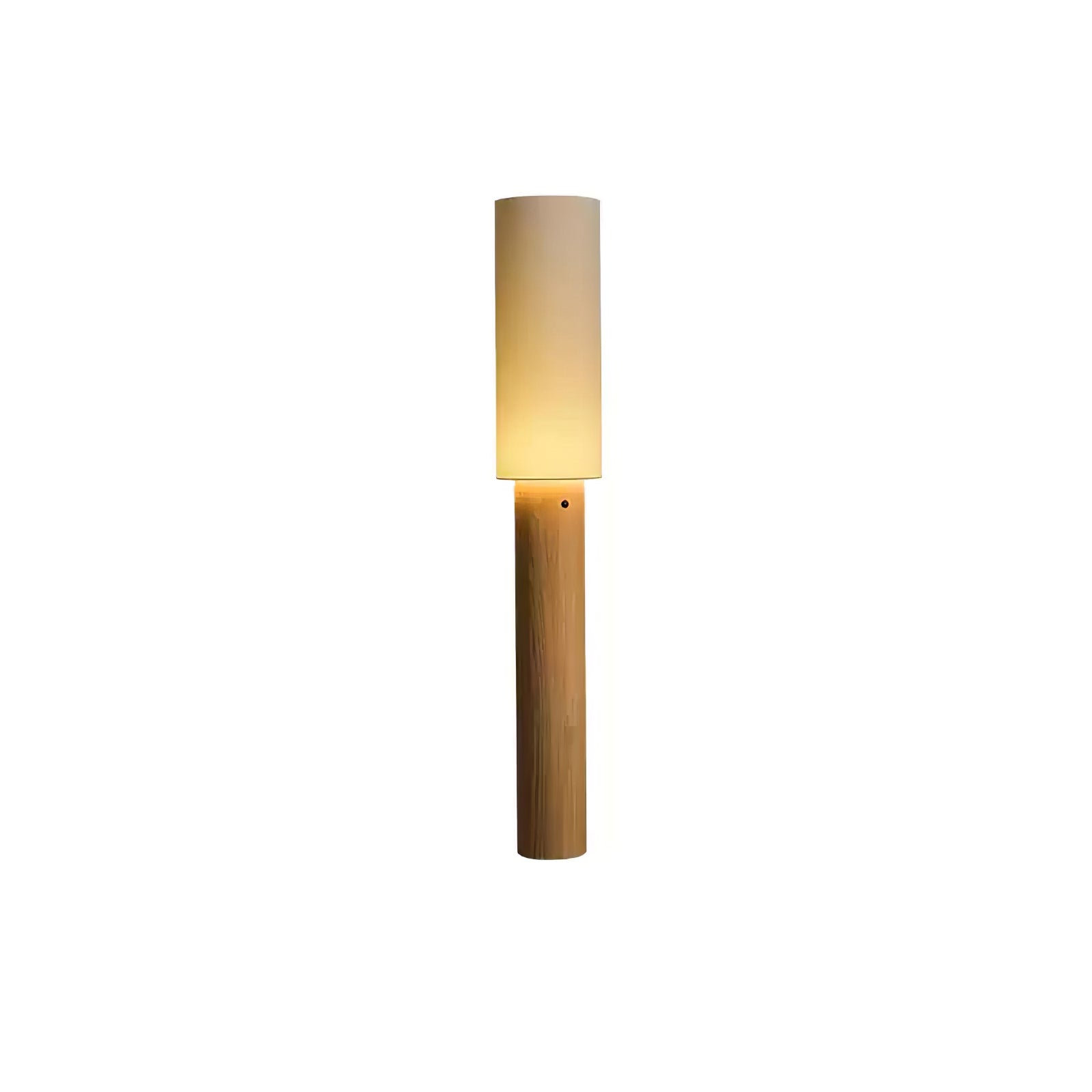 Uvynir Cylindrical Wood Floor Lamp